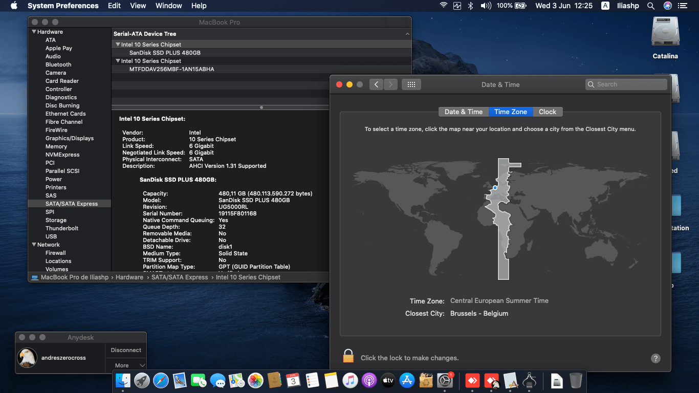 HP Elitebook 820 G3 3rd [SkyLake   Intel HD 520] 7
